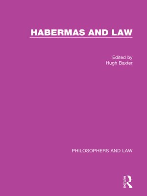 cover image of Habermas and Law